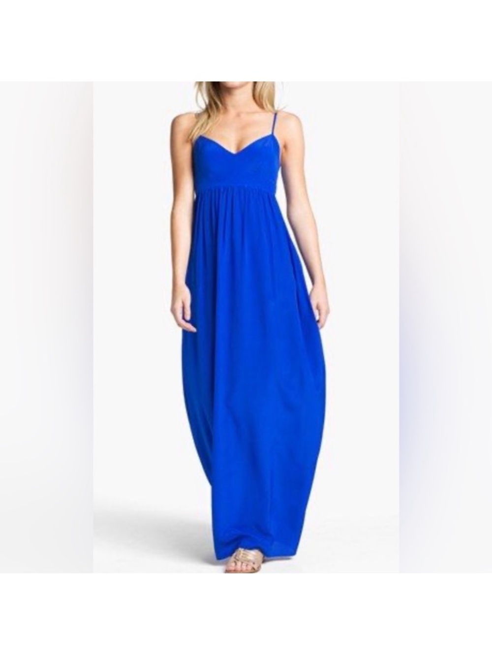 Amanda Uprichard silk maxi dress